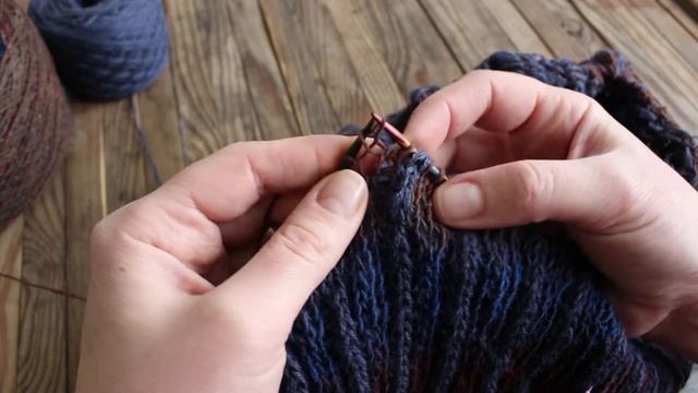 Жаккард и прибавки. Часть 8. Платье Полосатые Полоски смотреть онлайн