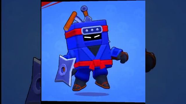 АНИМАЦИЯ ЭША И НИНДЗЯ ЭША | Brawl Stars смотреть онлайн