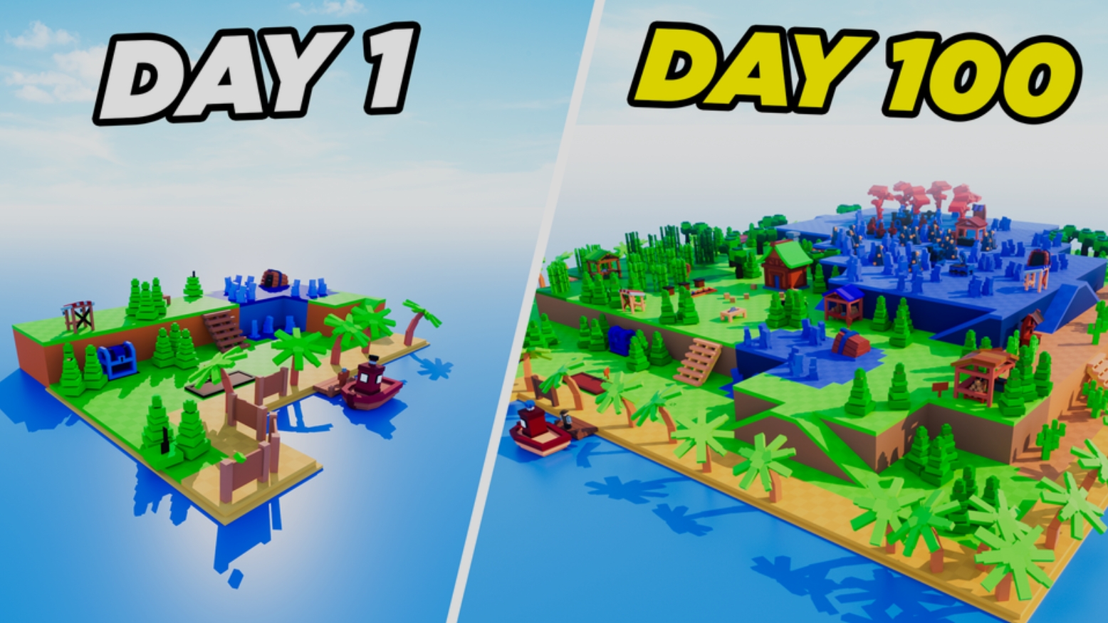 Развиваю свой остров! смотреть онлайн