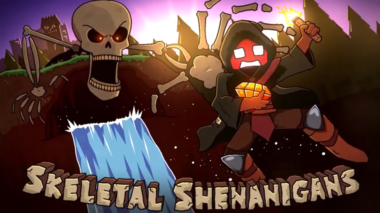 Skeletal Shenanigans /medium demon/Geometry dash! смотреть онлайн
