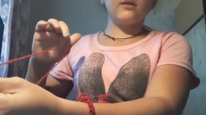 Простой фокус с верёвочкой ( змея)