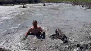 Грязевой вулкан Плевак в Кучугурах!