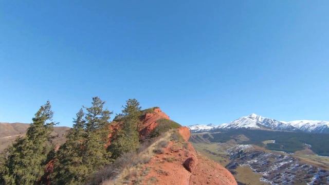 Кыргызстан, Джеты-Огуз FPV прогулка по западному каньон