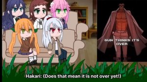 100 girlfriends who really love you react to rantaro as gun Park | lookism |