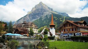 Кандерштег, Швейцария. Пешеходная экскурсия 4K - Самые красивые швейцарские деревни | #шариклайф