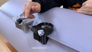 Держатель компаса Lowrance Point 1 в лодку ПВХ с креплением на ликтрос LODFORT