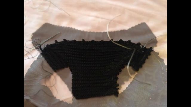 Плавки. Привязывание резинок. Обвязка плавок пико. смотреть онлайн