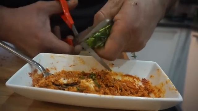 Овощной суп с жареной рыбой-форель. Рецепт от Жоржа смотреть онлайн