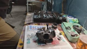 Очистка карбюратора PD 30