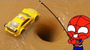 Эксперимент с человеком-пауком: Вихревая дыра против автомобиля, Кока-кола, Пепси, Фанта и Ментос