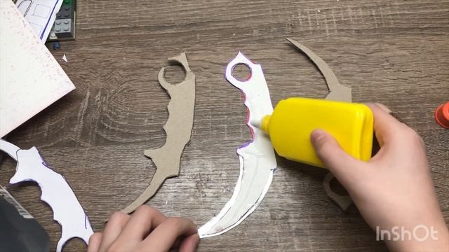 КАК СДЕЛАТЬ KARAMBIT “gold” SO2