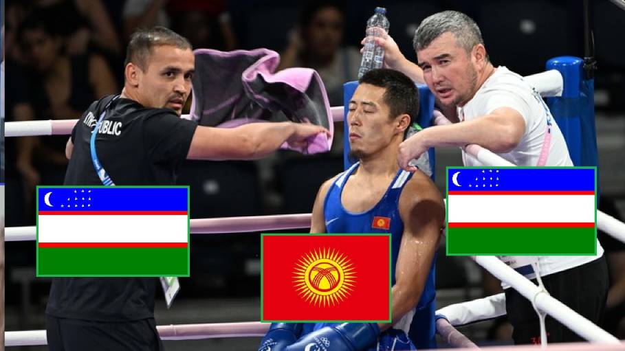 УЗБЕКИ ПОМОГЛИ КЫРГЫЗУ НА ОЛИМПИАДЕ смотреть онлайн