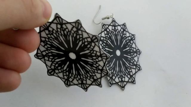 Серьги пластиковые ручной работы смотреть онлайн