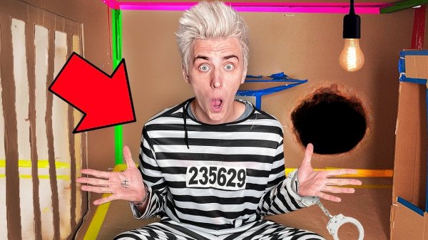 ПОБЕГ ИЗ КАРТОННОЙ ТЮРЬМЫ ЧЕЛЕНДЖ