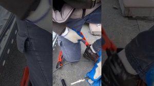 Обжимка коннектора МС4 в полевых условиях. Минусовой к