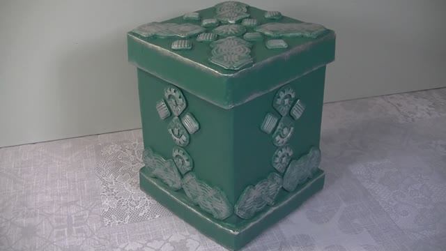 Шкатулка из коробки открой свою фантазию . смотреть онлайн