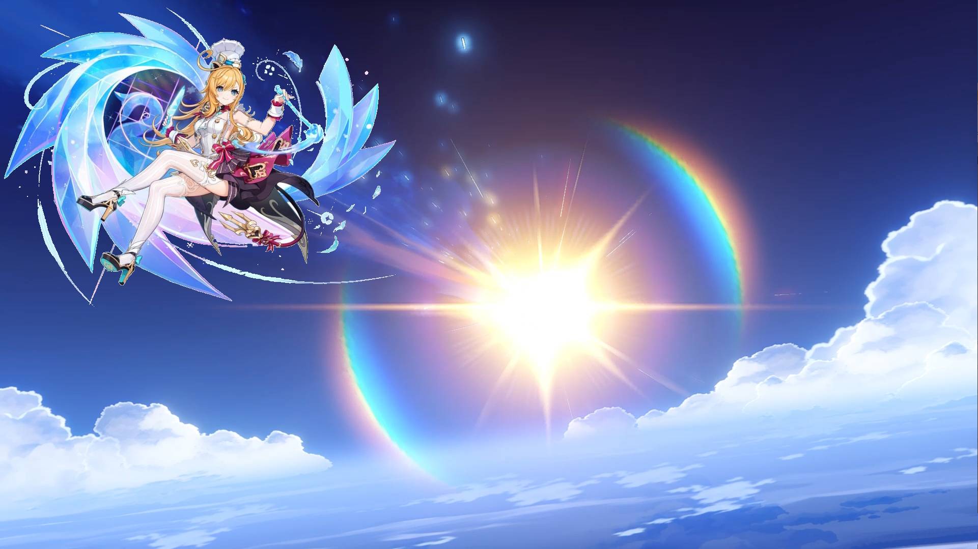 Genshin Impact 5.6 Молитвы-крутки Эскофье-146 попыток-2 легендарные