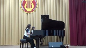 Концерт "С музыкой не расстаемся" Дроздовская Софья, Танделова София