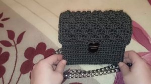 СУМКА ШИШЕЧКИ #александрстич #вязание #сумки #вязаниекрючком