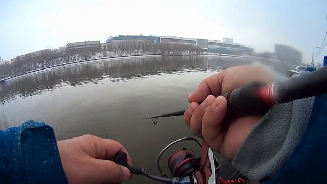 Окуни-горбачи в центре Москвы. Спиннинг в марте 2025. Дроп-шот спасает. Ларва, даггер. смотреть онлайн
