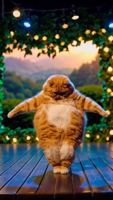 Когда музыка в крови: танец кота смотреть онлайн