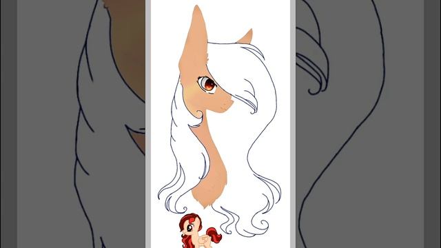 Обработка пони | Обработка Корнелии | Ibis Paint X смотреть онлайн