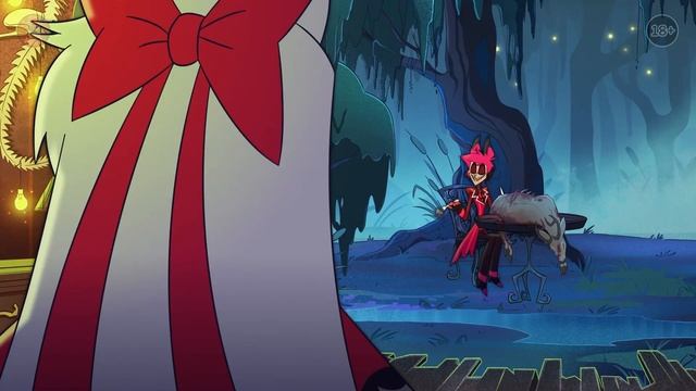 Словарный запас Сударя Вокса крайне скуден. Отель Хазбин. смотреть онлайн