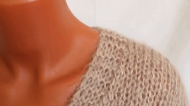 Вязаный мохеровый свитер смотреть онлайн