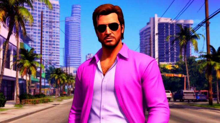 Мой мод - суперпулемёт - GTA Vice City - Nextgen Edition