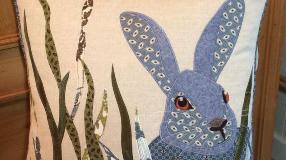 🐰 Аппликация, стежка, коллаж из ткани — все это милые кролики! смотреть онлайн