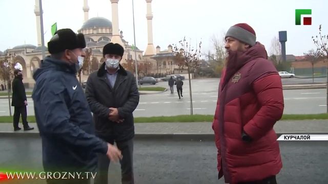 Рамзан Кадыров побывал с инспекцией в городе Курчалой на объекте "Курчалой Сити". Фасад Ellkon смотреть онлайн