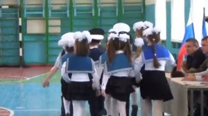 2 класс. Смотр строевой песни. 2016год