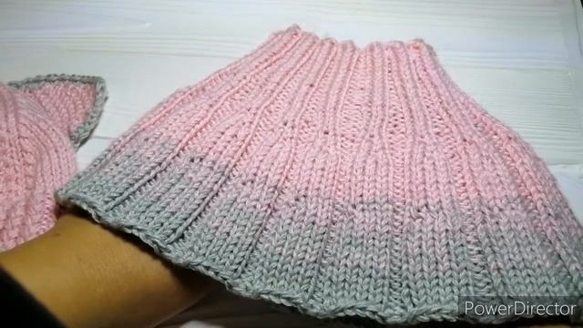 Шапочка Кошечка/Часть 2/Манишка/ Проэкт Ликвидация остатков #натапрядка#вязание#шапки смотреть онлайн