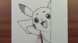 Милый рисунок Пикачу: как поэтапно нарисовать Пикачу — простые карандашные рисунки