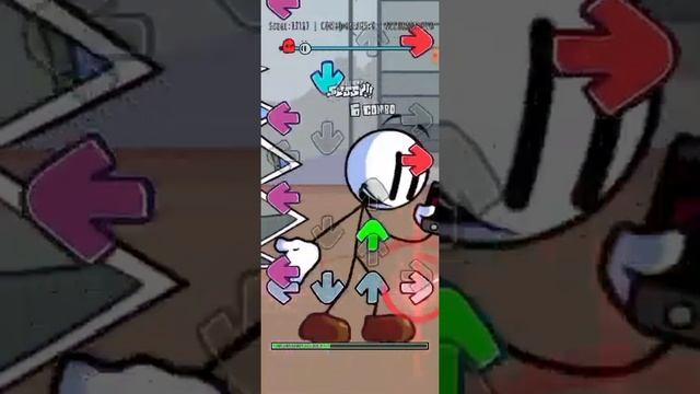 стикмон против вертолётчика стикмона фнф