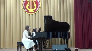 Концерт "С музыкой не расстаемся"  Улановская Ю., Халютина О., Какабадзе Э., Ананидзе Т.