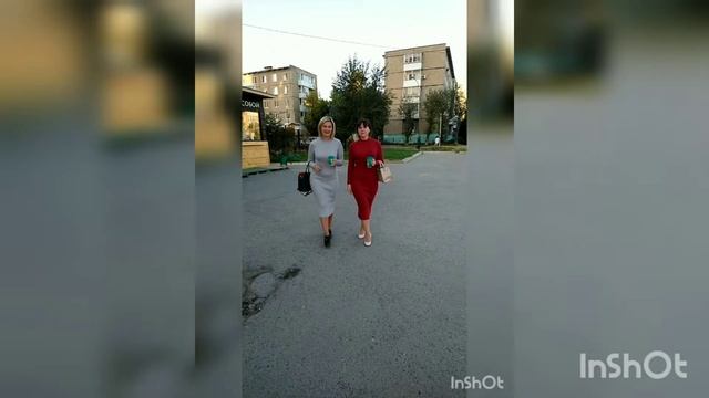 Платье трикотажное из коллекции одежды #FABERLIC_OFFICE смотреть онлайн