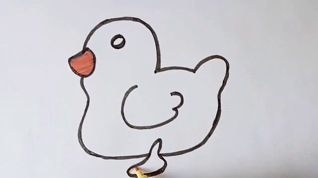 Bolalar uchun tovuq rasm chizish/ Рисуем курицу для детей/ How to draw a chicken for kids смотреть онлайн