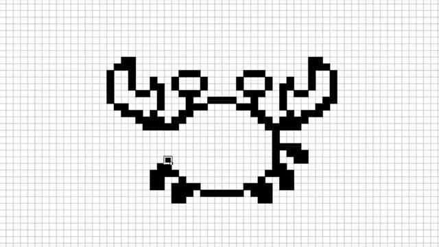 Рисунки по клеточкам Краб смотреть онлайн