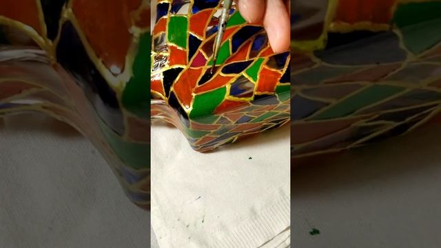 🎨|Витраж по бутылке|🎨 смотреть онлайн