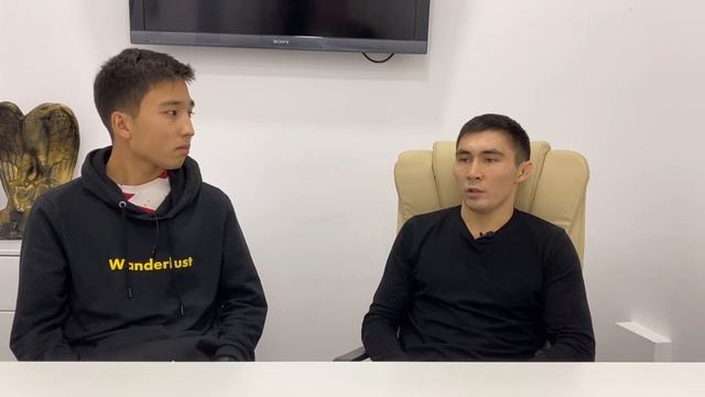 Дастан Амангельды - интервью перед боем в NFC 35 . Кем вид? смотреть онлайн