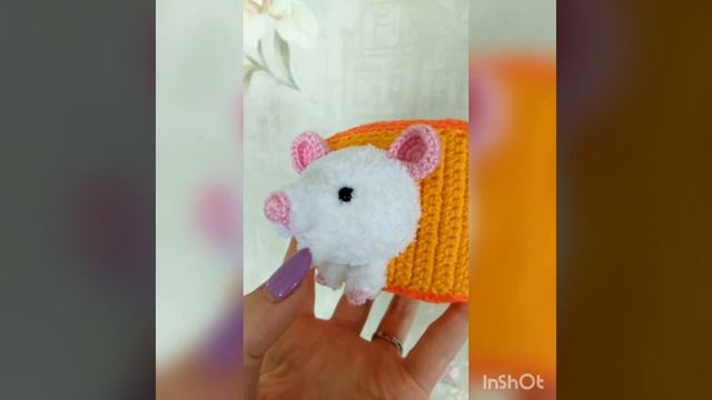 Крыска Обжорка Обзор вязаной игрушки смотреть онлайн