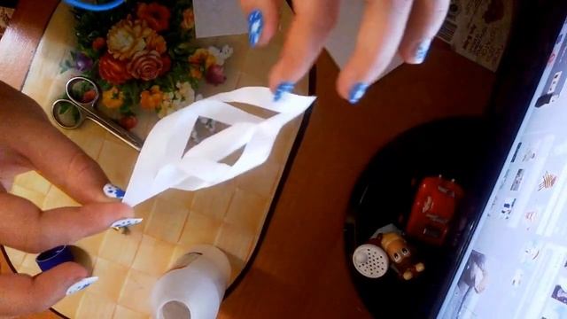 Объемная снежинка из бумаги легко смотреть онлайн