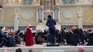 В.А.Моцарт. Концерт для кларнета с оркестром Исполняет Алиса Чередникова