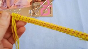 ЧТОБ НЕ ЗАКРУЧИВАЛСЯ КРАЙ ЛИЦЕВОЙ ГЛАДИ   Способ  набора БОЛГАРСКИЙ ЗАЧИН