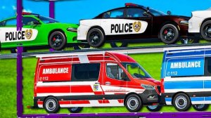 Машинки летают и прыгают! Развивающие мультики Машины помощники. Мультфильмы про машинки