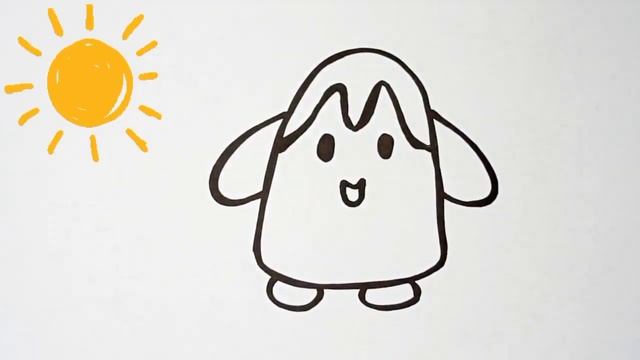 How to draw Penguin _ рисование пингвина для детей _ bolalar uchun pingvin rasmini chizish (1) смотреть онлайн