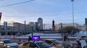 Прогулка возле Казанского вокзала, г. Москва, 02.02.2024
