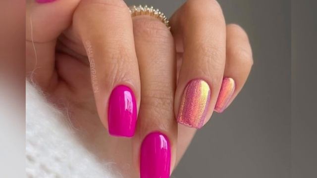 Маникюр к 8 марта на короткие ногти 🩷 Красивые дизайны ногтей на весну 💐 Nail art spring 2024 смотреть онлайн