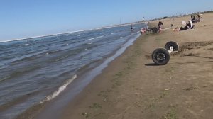 Каспийск Дагестан и отдых у моря. Пляжный сезон летом у моря. Летний отдых на Каспии.